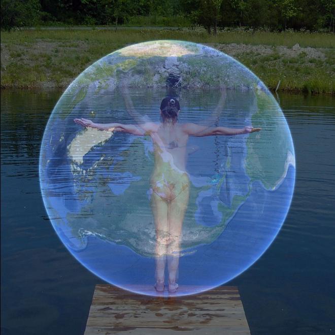 Daniela Bertol - Finding the Axis Mundi in the Water at Sun Farm - 2008